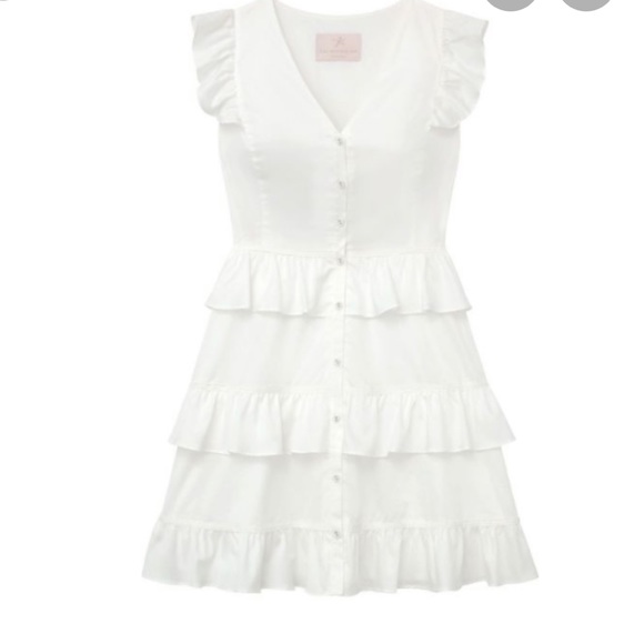 Firm Price. Gal meets glam Anna sleeveless V-neck dress. - Picture 4 of 11